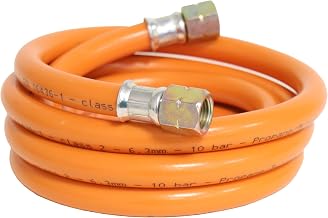 CFH Gasschlauch VS 200 – 2 m Ersatz- und Verlängerungsschlauch für LPG/Propan/Butan, G 1/4″ L…