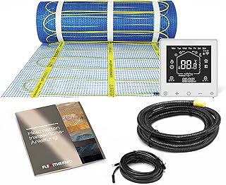 Flexithermo™ Standart elektrische Fußbodenheizung Komplett-Set I Heizleistung 150 W/m² (10,0m…