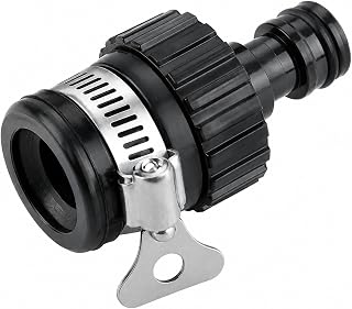 Wasserdieb für Wasserhahn, Universal Adapter für Gartenschlauch Anschluss