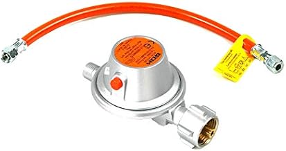 Gasregler Caravan 50 mbar 1,5 kg/h – GOK Fahrzeugregler – Gasschlauch 8 mm