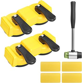 Laminat verlegeset mit Doppelsaugsauge, Fußbodenspalten-Reparatur-Kit, Zweiteilige Packung mit G…