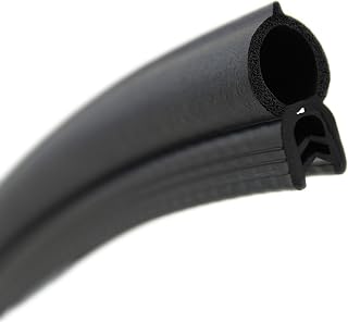 SMI-Dichtungsprofil DO25 für 1-2,5mm EPDM Moosgummi/Vollgummi mit Stahleinlage selbstklemmend oh…