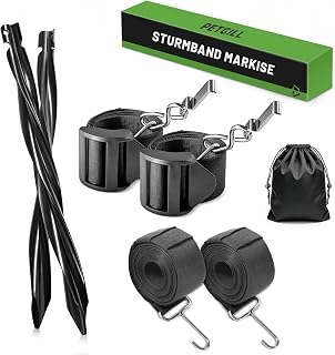 Sturmband Markise Set für Thule Omnistor | sturmband für vorzelt | Sturmsicherungseinrichtung f…