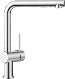 CECIPA Wasserhahn Küche, Hochdruck Küchenarmatur mit Ausziehbar Brause