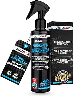 Geruchstop Spray 250 ml I Enzymatischer Geruchsentferner (duftfrei) für Auto & Textil I neutrali…