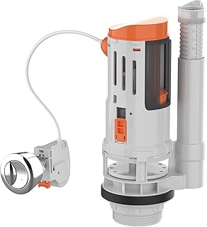 Ibergrif Universal Kabel Mechanismus für Toilettenspülung, Doppelspülventil 3/6 Liter, Ablaufv…