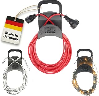 Kabelaufroller, Kabelorganizer & Kabelaufbewahrung für Verlängerungskabel