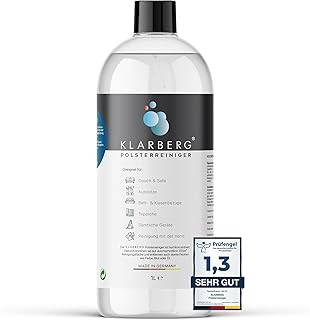 KLARBERG 1L Waschsauger Polsterreiniger Konzentrat für Couch Teppich & Auto