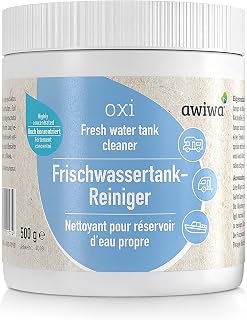 awiwa oxi Wassertank Reiniger Wohnmobil (500g) – Frischwassertank Reiniger löst Verschmutzungen …