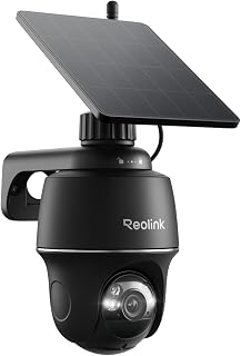 Reolink 5MP Kabellose Überwachungskamera Aussen Akku Solar, Farbnachtsicht