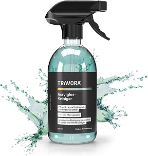 Premium Acrylglas Reiniger – biologisch abbaubarer Plexiglas Reiniger für Innen & Außen – strei…