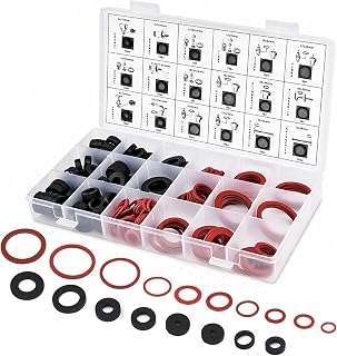 202 Stk Dichtungsringe Sortiment Gummidichtungen Flachdichtung Gummi O-ring
