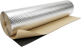 Lumonic Alubutyl 2mm Dämmmatte 2m² | Schalldämmung, Schallschutz für KFZ | 50x400cm Selbstkle…