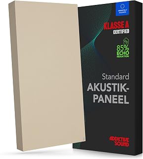 Addictive Sound Schallabsorber Standard 100x50x11 cm, Klasse A, Beige