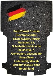 2-teilige aruma® Antirutschmatte kompatibel für Ford Transit Custom Kastenwagen, kurzer Radstan…