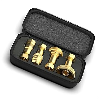 LPG Adapter Set – 4 Gasflaschen Adapter für Europa (Acme, Bajonett, Dish, Euronozzle) – W21….