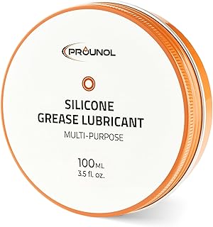 Prounol 100% Silikonfett, nichtleitende Allzweckpaste, wasserfestes HT Gummifett (100 ml) – Kunst…