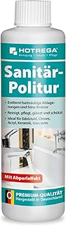 HOTREGA Sanitär-Politur 250 ml | Mit Abperleffekt | Entfernt hartnäckigen Schmutz und feine Kra…