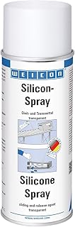 WEICON Silicon-Spray 400 ml | Schützendes Pflege- und Schmiermittel für Kunststoff, Gummi & Met…