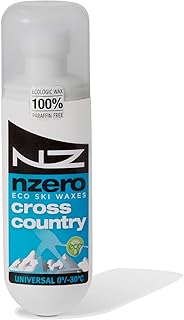 NZERO │ Bio-Flüssigwachs für Langlaufen | Geeignet für alle Schneeverhältnisse | organisch …