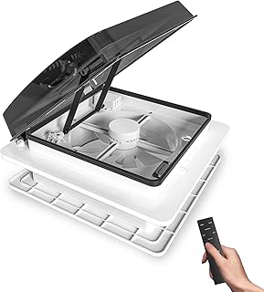 2012 Max Air Belüftung für Wohnmobil Dachventilator Dachlüfter Reversibler Abluftventilator, e…