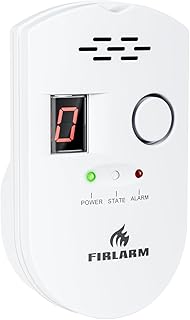Gasmelder für den Haushalt stadtgas, Methan Propan Butan Erdgas Flüssiggas Stadtgas Alarm, Bren…