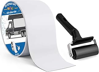 Magic4U Dichtungsband für Wohnmobil,Wohnwagen,Dachdichtungsband,10,2 cm x 15,2 m,mit Gummirolle,…