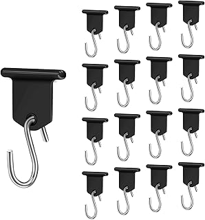 URAQT Haken für Vorzelt, 17 Paar Zubehör, für Wohnmobil, leicht zu installieren, S-Form, für …