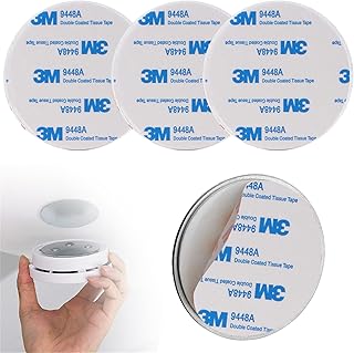 Magnethalterung für Rauchmelder Magnetbefestigung 3 Stück 50mm Magnethalter Feuermelder Selbstk…