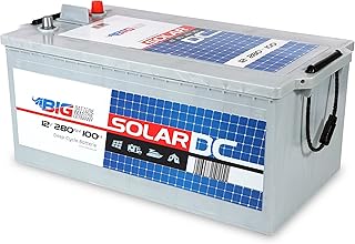 BIG Solarbatterie 12V 280Ah C100 (Versorgungsbatterie) – Professional Solar DC Batterie (12 Volt)…