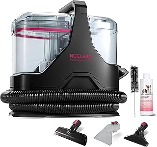 WECLEAN C3 Nasssauger Polsterreiniger Gerät,Fleckenreiniger für Teppiche, Sofas, Treppen, Fenst…