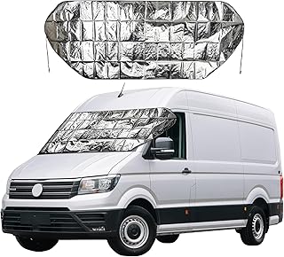 Frontscheibenabdeckung Winterabdeckung Sonnenschutz XL 250×100 cm Wohnmobil Transporter